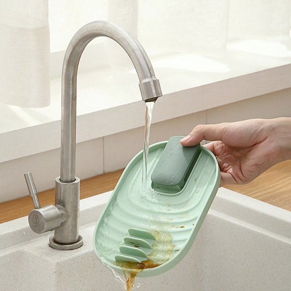 Non Slip Kitchen Spoon Holders Spatula Rack Shelf - Picture 9 of 9